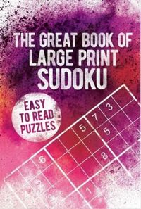 Produktbild: Saunders, E: Great Book of Large Print Sudoku
