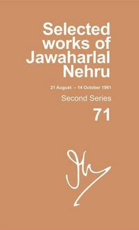 Produktbild: Selected Works of Jawaharlal Nehru