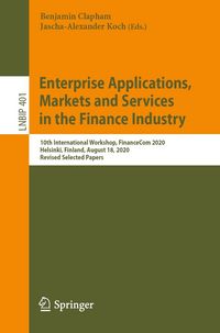 Produktbild: Enterprise Applications, Markets and Services in the Finance Industry