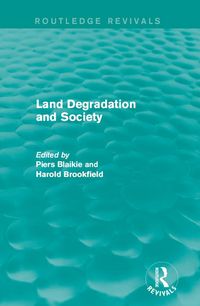 Produktbild: Land Degradation and Society