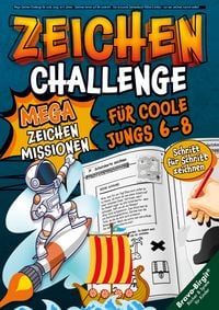 Produktbild: Mega-Zeichen-Challenge f&uuml;r coole Jungs ab 6 Jahren