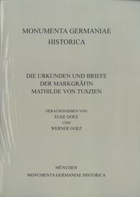 Produktbild: Urkunden und Briefe der Markgr&auml;fin Mathilde von Tuszien
