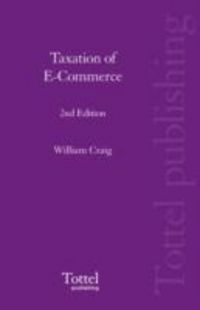 Produktbild: Craig, W: Taxation of E-commerce