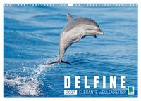 Produktbild: Delfine: Elegante Wellenreiter (Wandkalender 2027 DIN A3 quer), CALVENDO Monatskalender