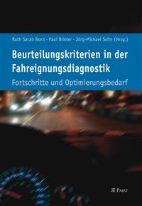 Produktbild: Beurteilungskriterien in der Fahreignungsdiagnostik