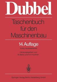 Produktbild: Taschenbuch f&uuml;r den Maschinenbau