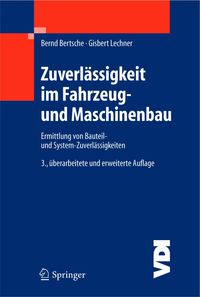Produktbild: Zuverl&auml;ssigkeit im Fahrzeug- und Maschinenbau