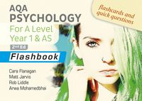Produktbild: AQA Psychology for A Level Year 1 & AS Flashbook: 2nd Edition