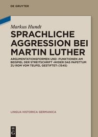 Produktbild: Sprachliche Aggression bei Martin Luther