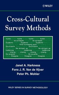 Produktbild: Cross-Cultural Survey Methods