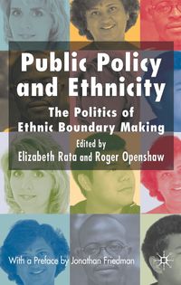 Produktbild: Public Policy and Ethnicity