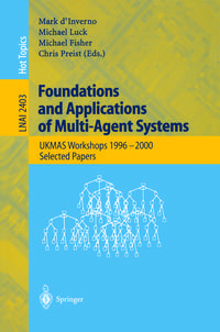 Produktbild: Foundations and Applications of Multi-Agent Systems