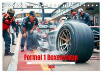Produktbild: Formel 1 Boxenstopp (Tischkalender 2026 DIN A5 quer), CALVENDO Monatskalender