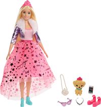 Mattel - Barbie Prinzessinnen Abenteuer Puppe blond, Prinzessin Puppe, Anziehpup