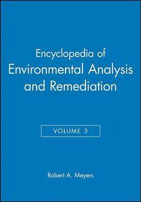 Produktbild: Encyclopedia of Environmental Analysis and Remediation, Volume 3