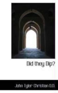 Produktbild: Did They Dip?