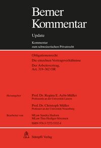 Produktbild: Arbeitsrecht, Art. 319-362 OR, 10. Erg&auml;nzungslieferung