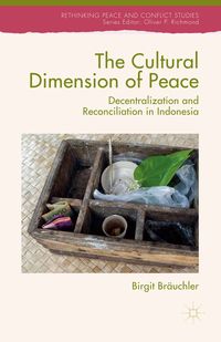 Produktbild: The Cultural Dimension of Peace