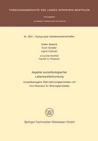 Produktbild: Aspekte sozial&ouml;kologischer Lebenswelterkundung