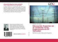 Produktbild: Educaci&oacute;n Superior en el contexto rural. Experiencia en El Salvador