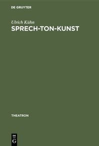 Produktbild: Sprech-Ton-Kunst