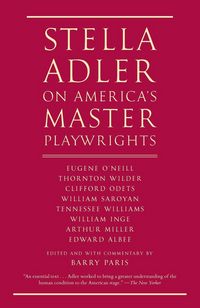 Produktbild: Stella Adler on America's Master Playwrights