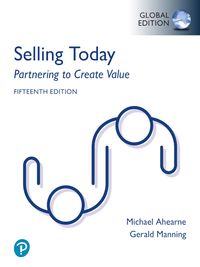 Produktbild: Selling Today: Partnering to Create Value, Global Edition