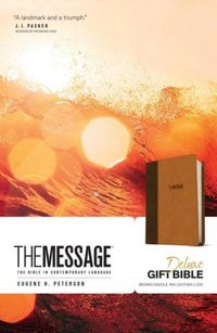Produktbild: Message Deluxe Gift Bible, Brown