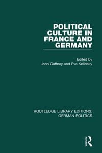 Produktbild: Political Culture in France and Germany (RLE