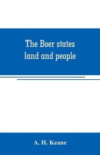 Produktbild: The Boer states; land and people