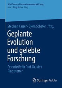 Produktbild: Geplante Evolution und gelebte Forschung