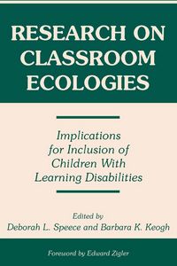 Produktbild: Research on Classroom Ecologies