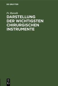 Produktbild: Darstellung der wichtigsten chirurgischen Instrumente