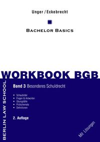 Produktbild: Workbook BGB Band III