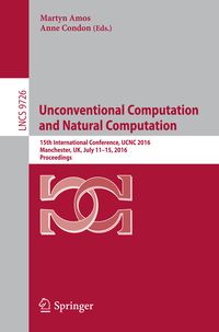 Produktbild: Unconventional Computation and Natural Computation