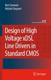 Produktbild: Design of High Voltage xDSL Line Drivers in Standard CMOS