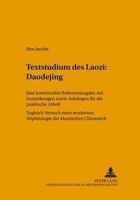 Produktbild: Textstudium des Laozi: Daodejing