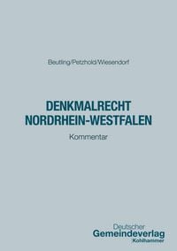 Produktbild: Denkmalrecht Nordrhein-Westfalen