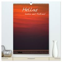 Produktbild: Hellas Inseln und Festland (hochwertiger Premium Wandkalender 2026 DIN A2 hoch), Kunstdruck in Hochglanz