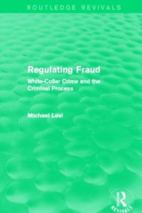 Produktbild: Levi, M: Regulating Fraud
