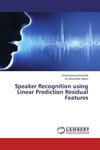Produktbild: Speaker Recognition using Linear Prediction Residual Features