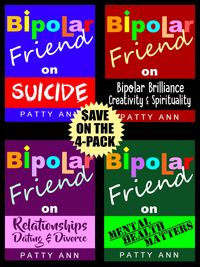 Produktbild: Bipolar Friend Series 4-Book Savings Set: *Suicide *Relationships *Mental Health *Creativity & *Spirituality