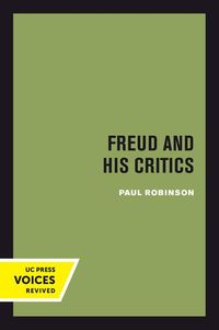 Produktbild: Robinson, P: Freud and His Critics