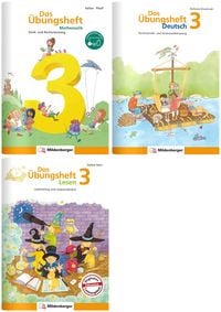 Produktbild: Sicher ins 4. Schuljahr &ndash; Paket: Rechnen &ndash; Schreiben &ndash; Lesen &ndash; Grammatik &middot; Klasse 3