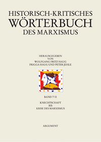 Produktbild: Historisch-kritisches W&ouml;rterbuch des Marxismus