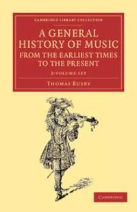 Produktbild: General Hist Of Music from The