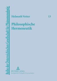 Produktbild: Philosophische Hermeneutik