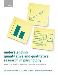 Produktbild: Understanding Quantitative and Qualitative Research in Psychology