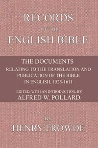 Produktbild: Records of the English Bible