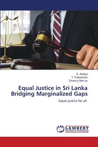 Produktbild: Equal Justice in Sri Lanka Bridging Marginalized Gaps
